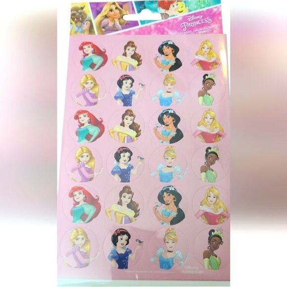 DISNEY Stickers (120+) Princesses and Butterflies NWT - Picture 3 of 8
